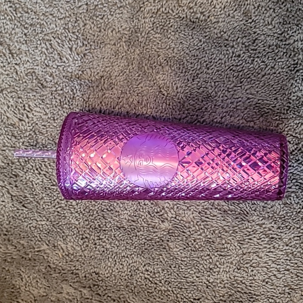 Starbucks 2023 Valentine Jeweled Taffy Pink Venti Tumbler